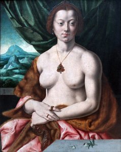 Portrait de femme nue